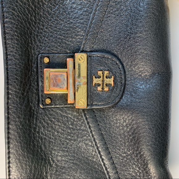 Tory Burch Black Leather Mini Crossbody - Picture 5 of 8